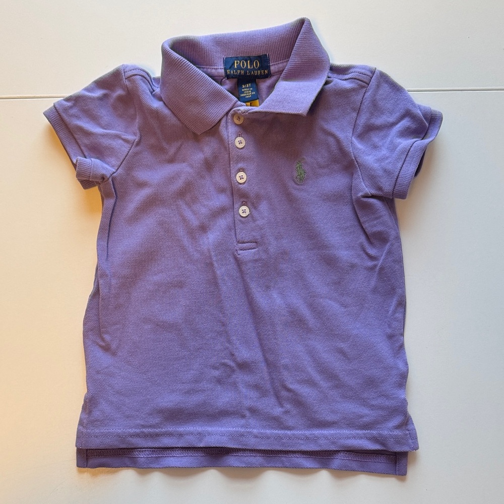 Polo by Ralph Lauren Kids Lavender Polo Shirt